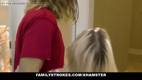 FamilyStrokes - Step Nieces Compete For Older Uncle’s Cock