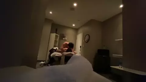 ASIAN GF SNEAKS IN HOTEL MASSAGE ROOM AND GIVES A SUCK & FUCK HAPPY ENDING