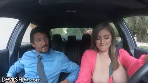 DEVILSFILM ELLA KNOX IS BUSTY & READY TO GIVE A PUBLIC RIDE