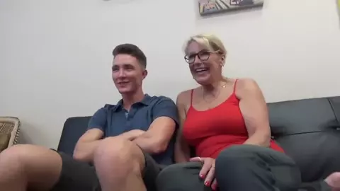 LONELY MATURE MOM WITH BIG TITS SEDUCES AND FUCKS TEEN BOY WITH BIG DICK