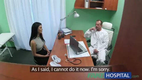 FAKEHOSPITAL DOCTOR FUCKS UK PORNSTAR ON DESK