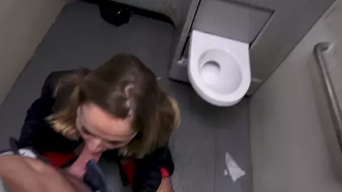 MILF PROSTITUTE WHO GETS FUCKED IN PUBLIC TOILET WITHOUT CONDOM